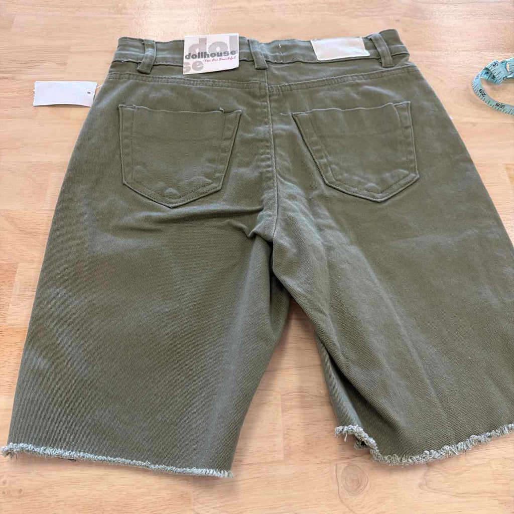 dollhouse Women Size 26 Green New Shorts