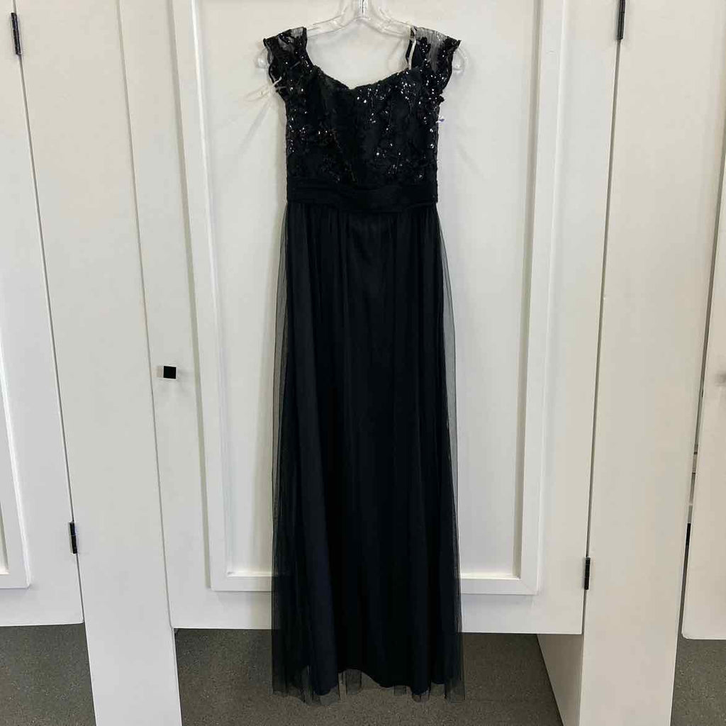 Amsale Size 4 Black Preloved Dress