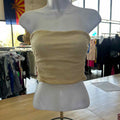 Free People Size XS Off White Preloved Tube