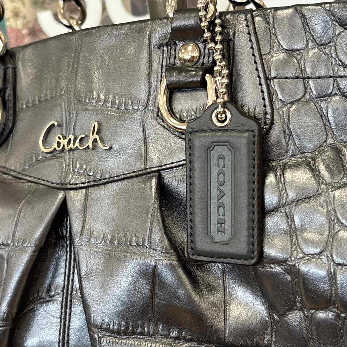 Coach Silver Purse