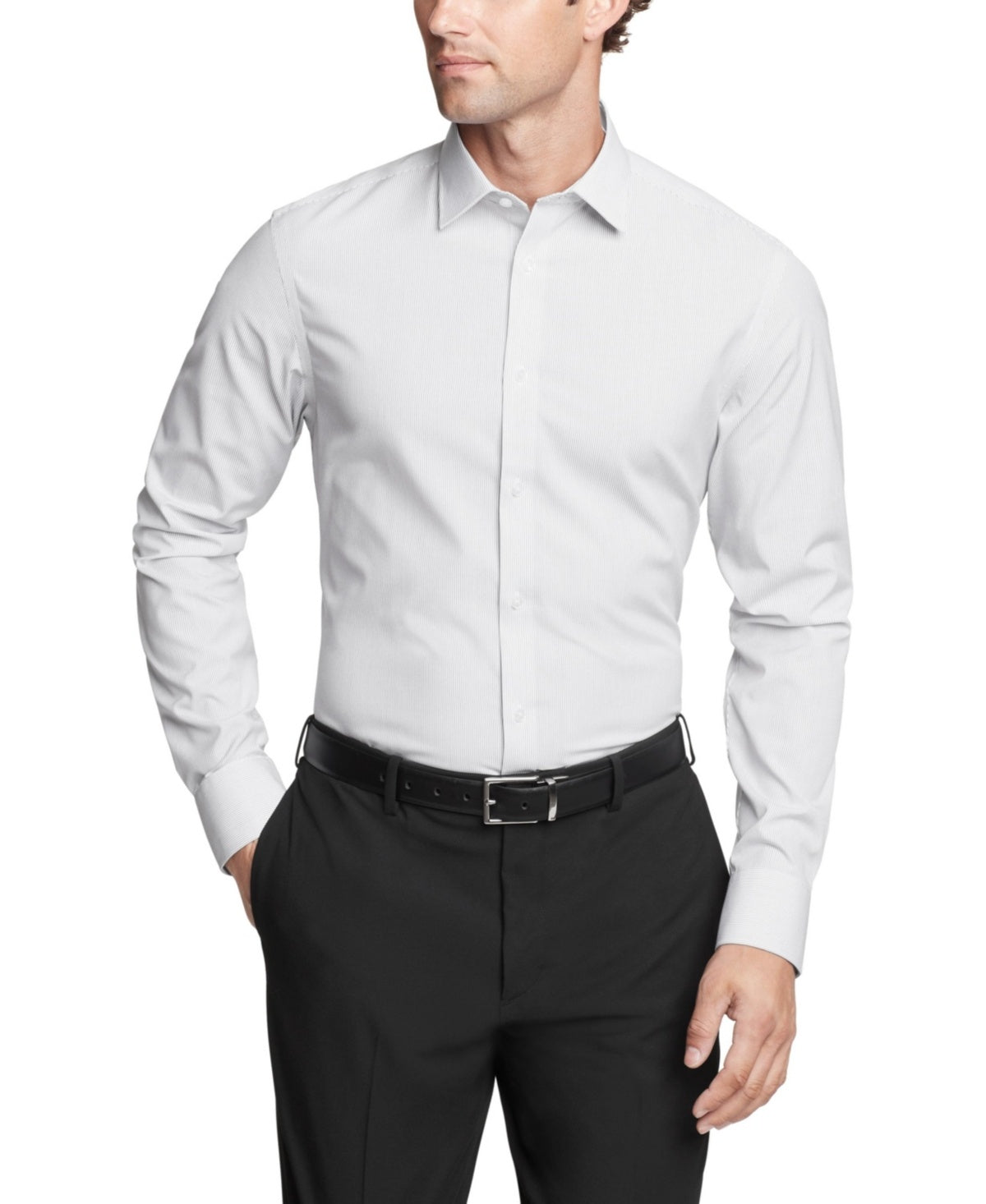 Calvin Klein Men's Size S White MENS Button Down Shirt