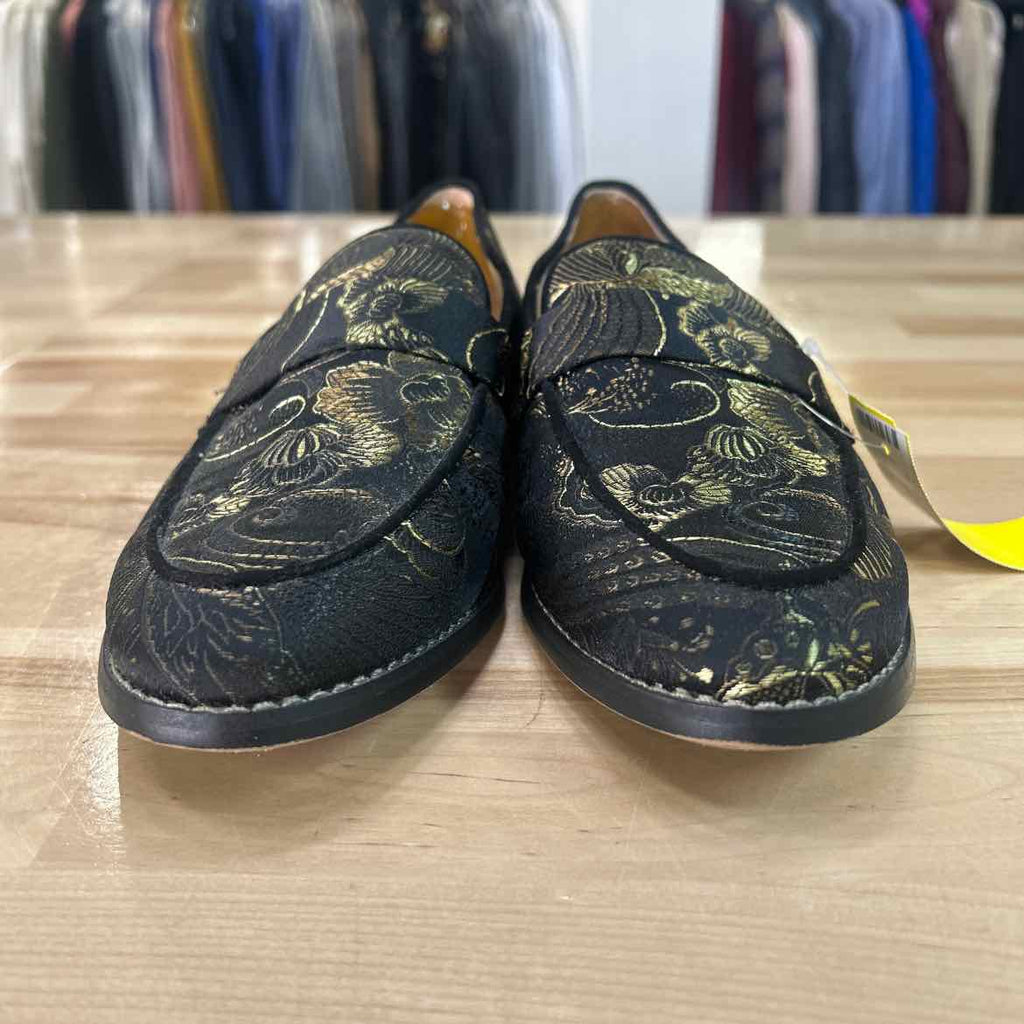 Franco Sarto Size 7 Black Preloved Loafers