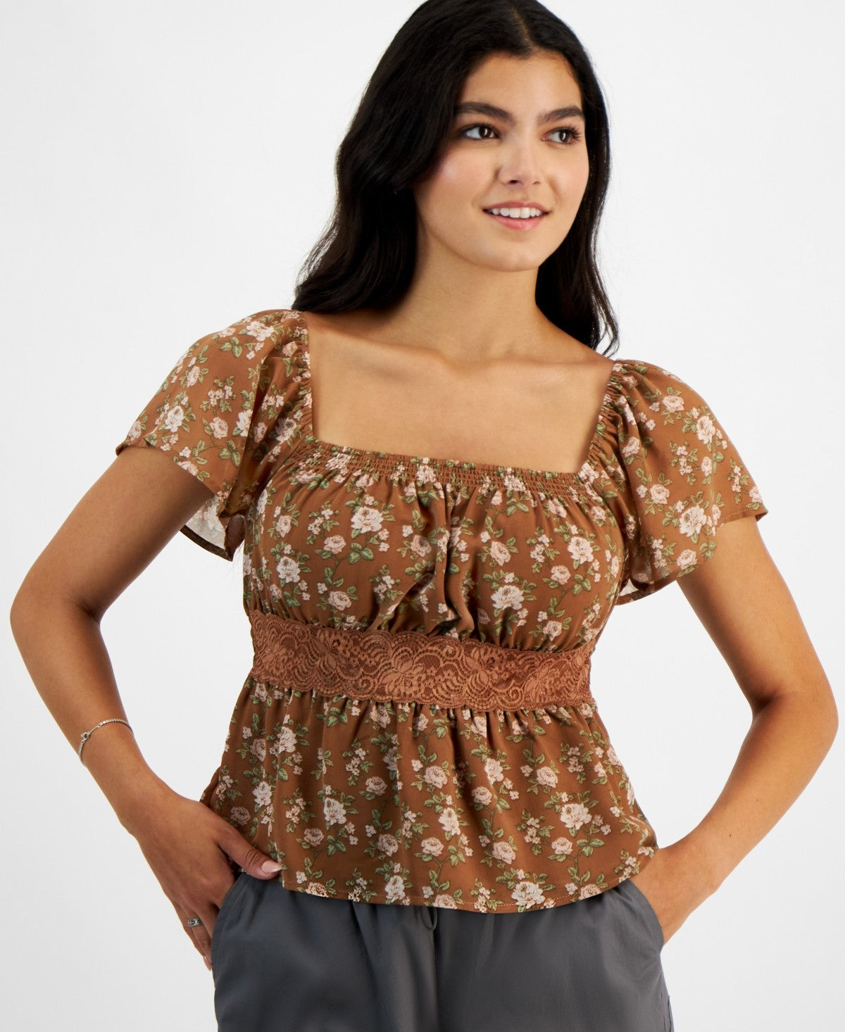 Celebrity pink Size S Brown Blouse