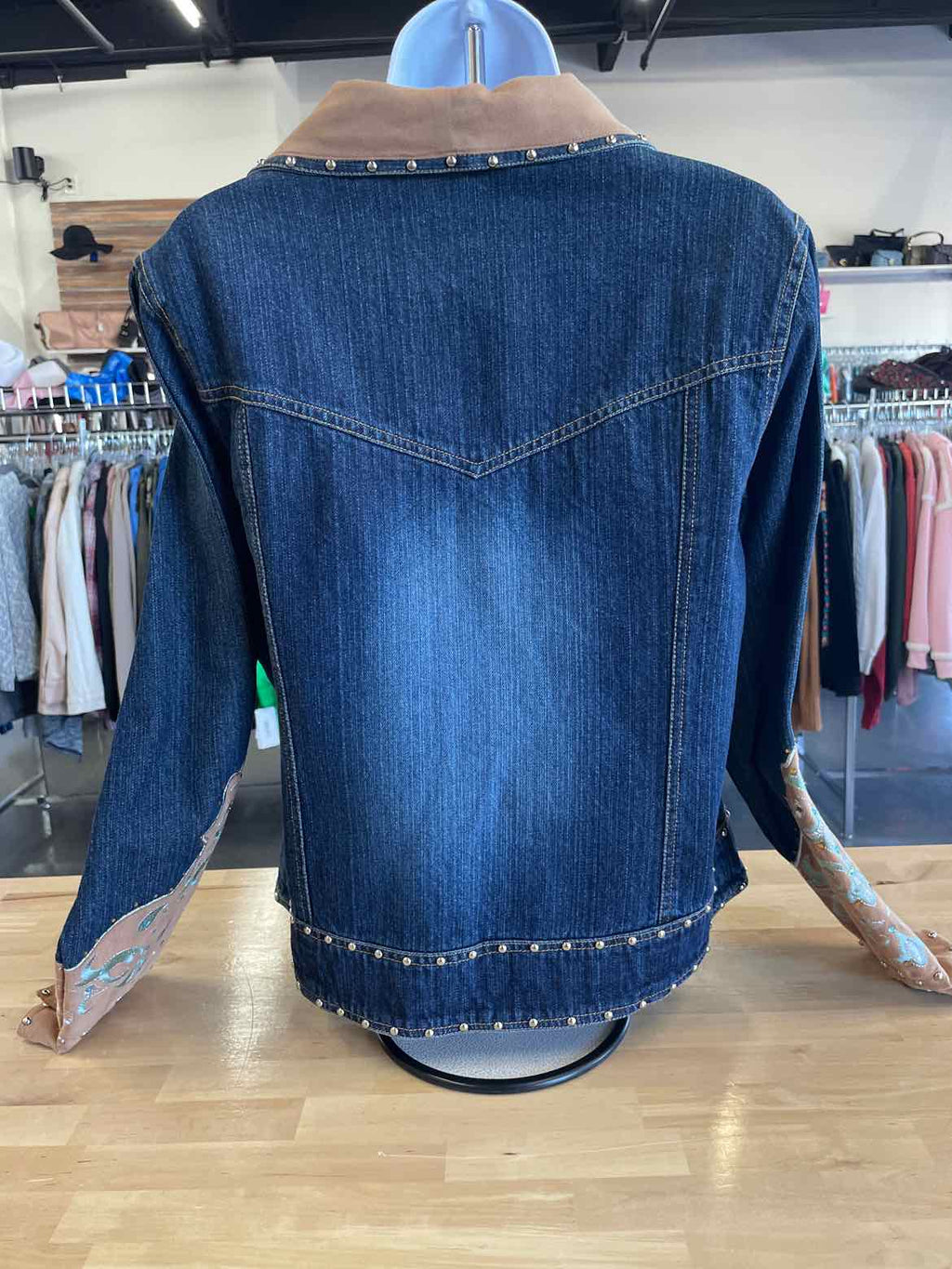 gordon james Size M Denim 2 pc Dress Set