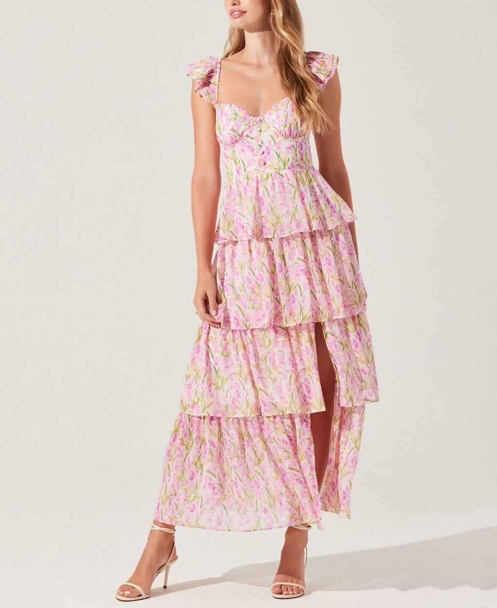 astr Size L Pink New Dress