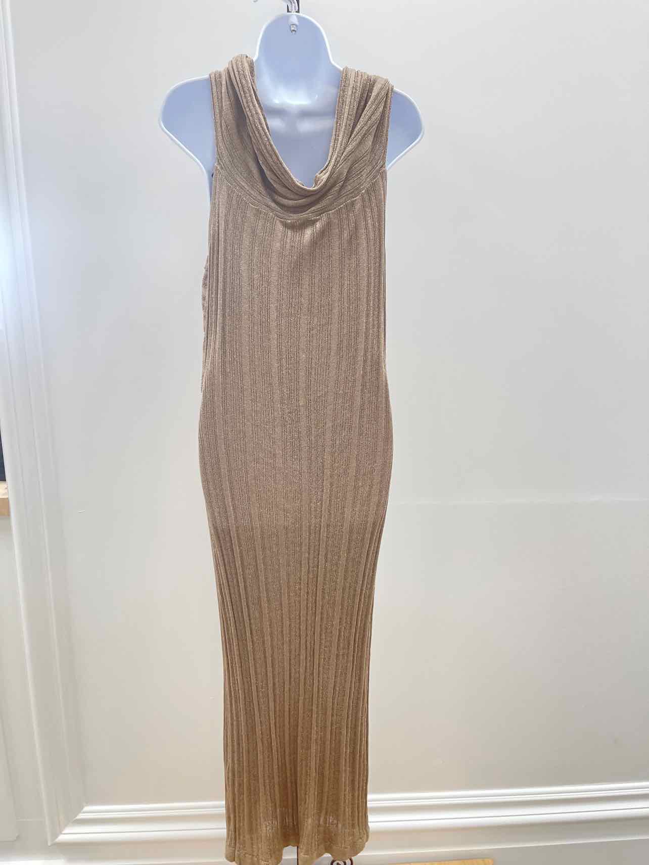Marciano Size 6 Gold New Dress
