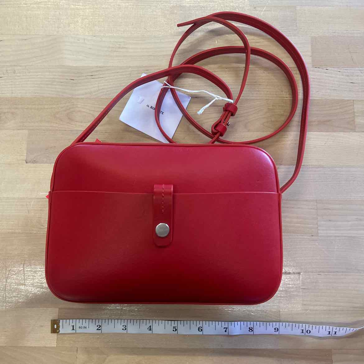 IL Bisonte Red Crossbody