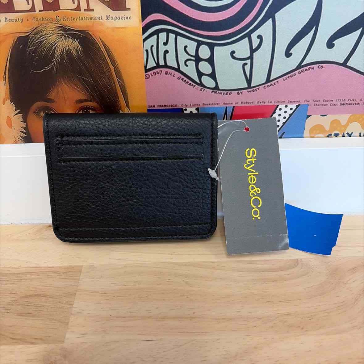 Style & Co Card Case, Macy's Exclusive - Black