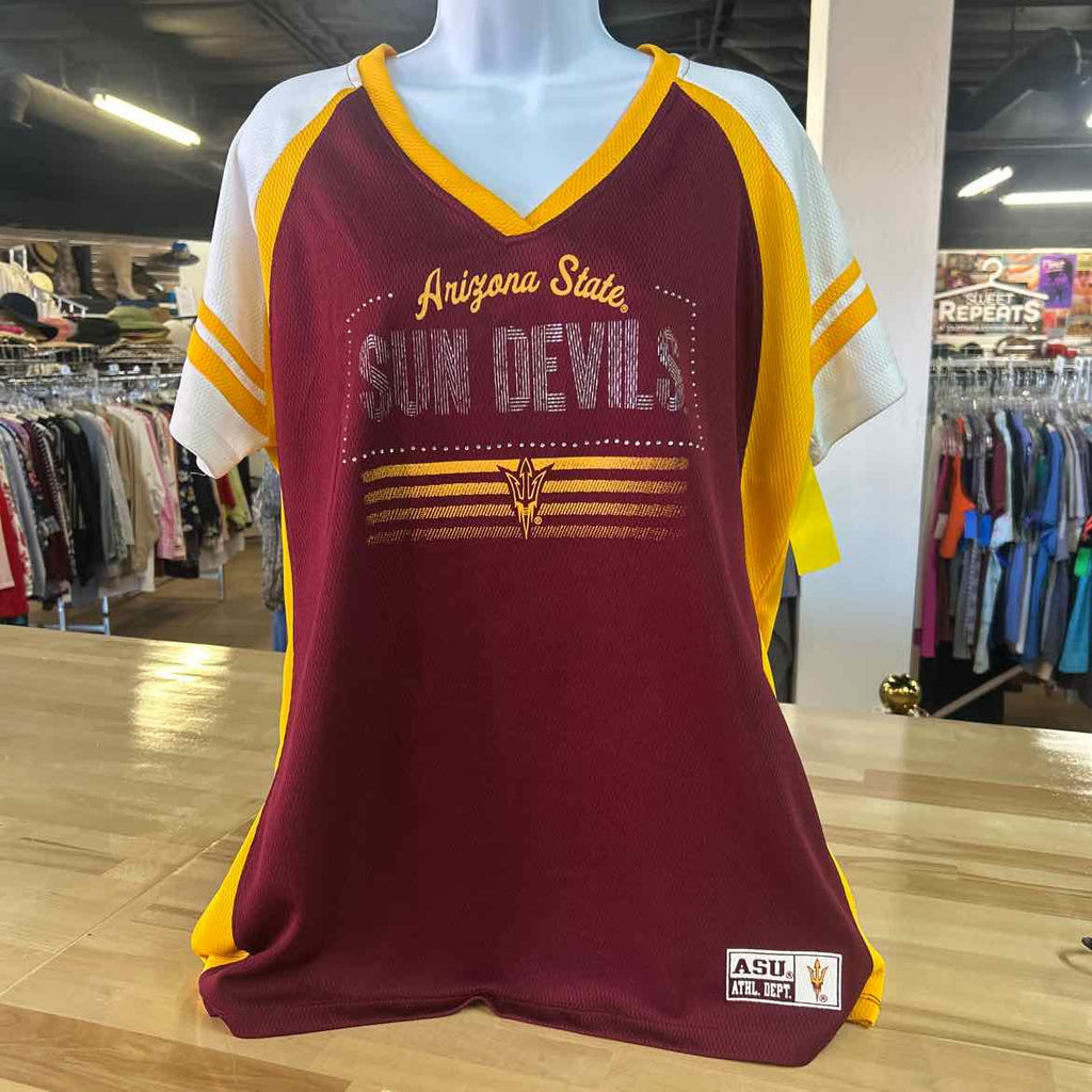 Knights Size XL Maroon Jade Preloved Athletic Tee