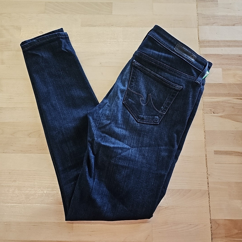 Adriano Goldschmied Size 25 Blue Denim Preloved Jeans