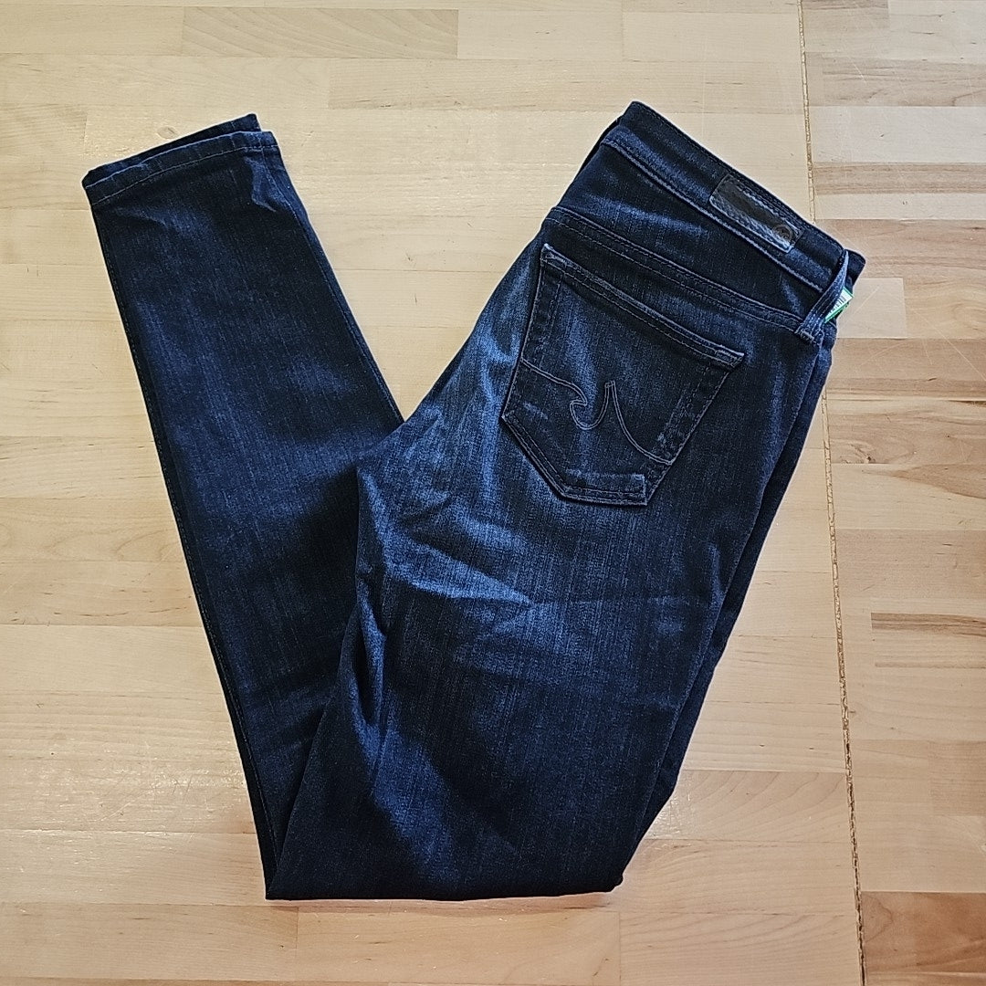Adriano Goldschmied Size 25 Blue Denim Preloved Jeans