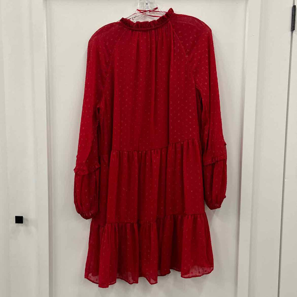 CeCe Size M Red Dress