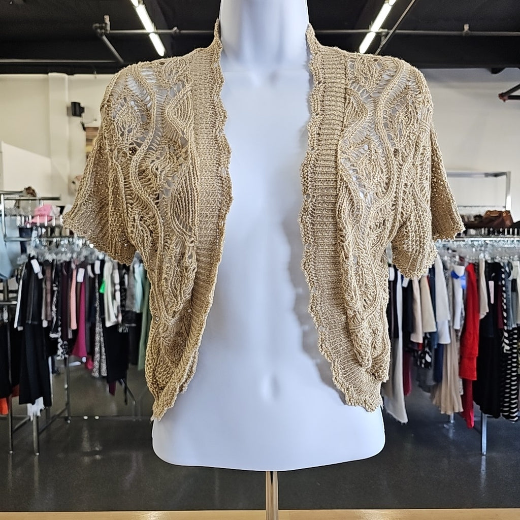 Sweet Kizz Size L Tan Duster