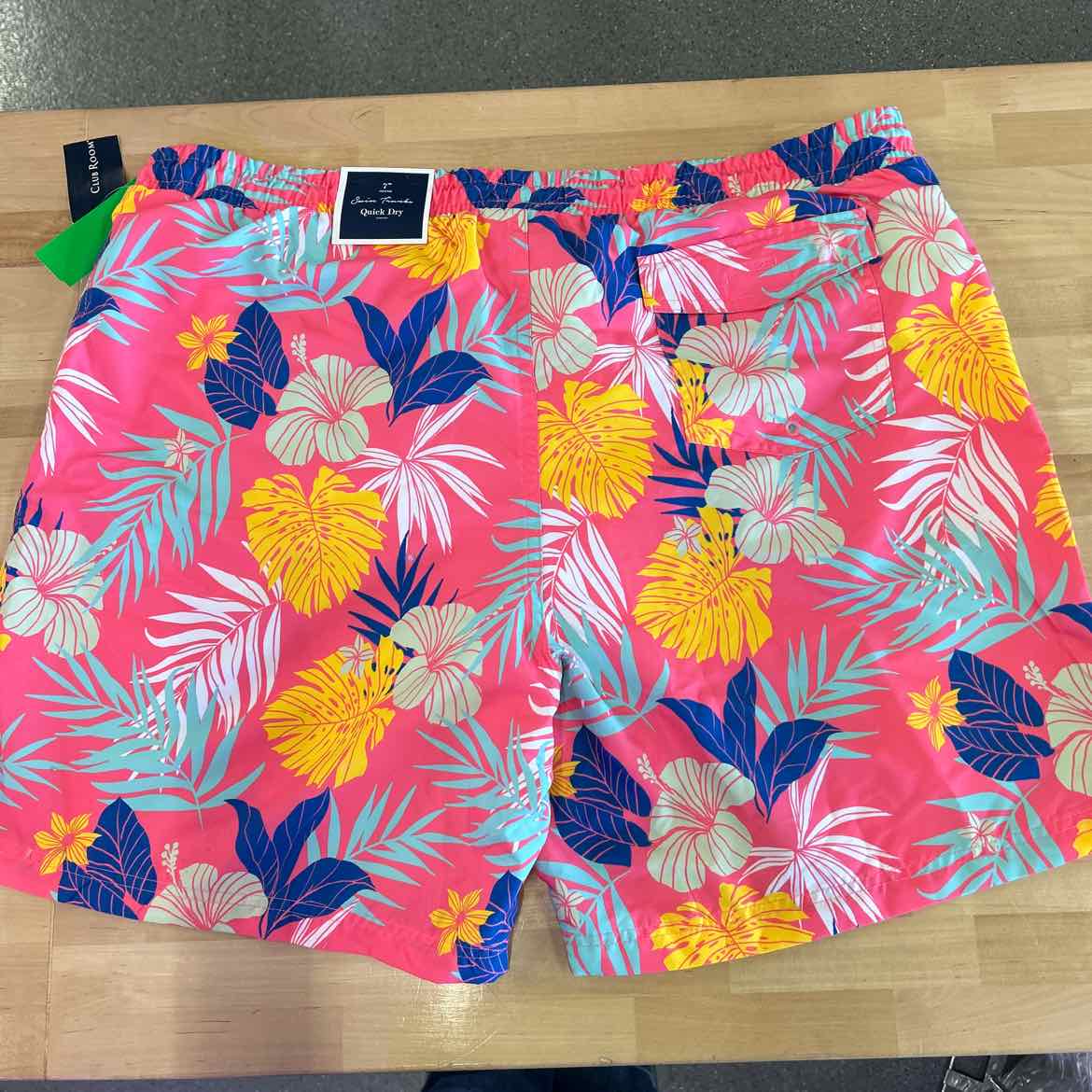 Club Room Size XXL Pink MENS Swimwear