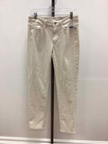 J.Jill Size 8 Off White Preloved Jeans