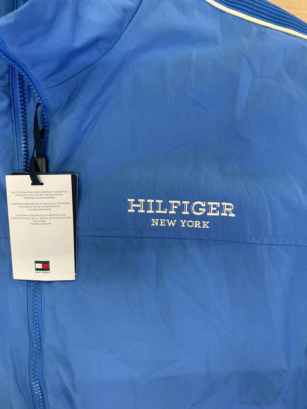 Tommy Hilfiger Men's Hilfiger Ny Stripe Track Jacket - Blue Spell