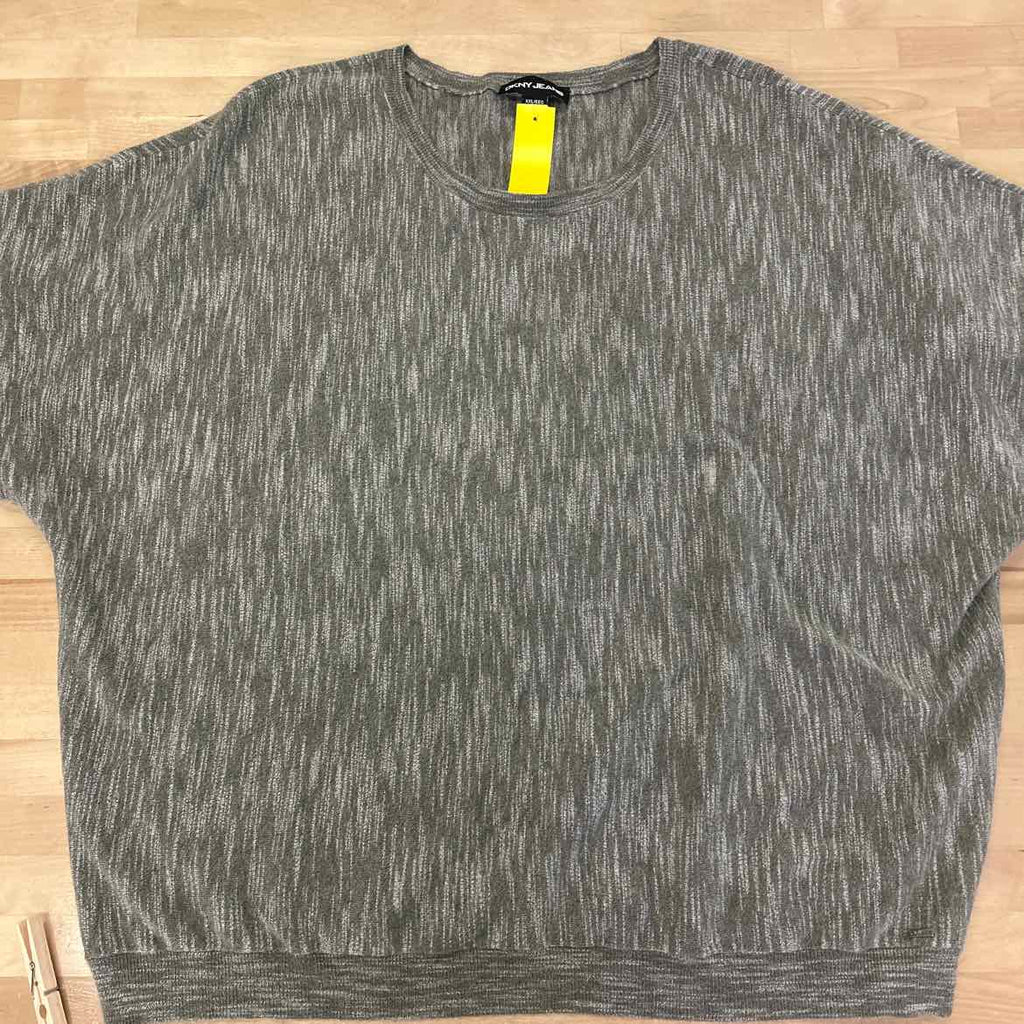 DNKY Size XXL Green Blouse