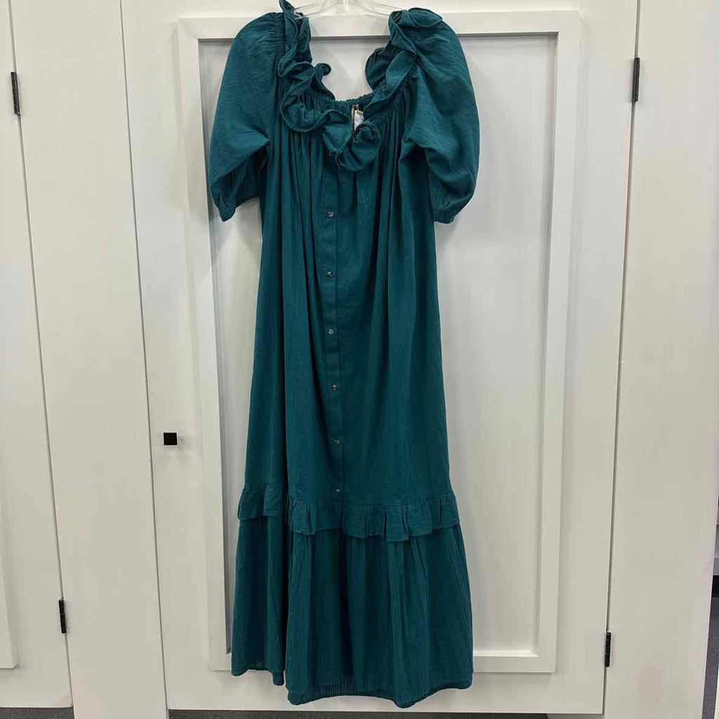 Anthropologie Size XL Green Dress