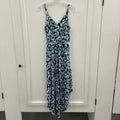 Vince Camuto Size M Blue/White Preloved Jumper