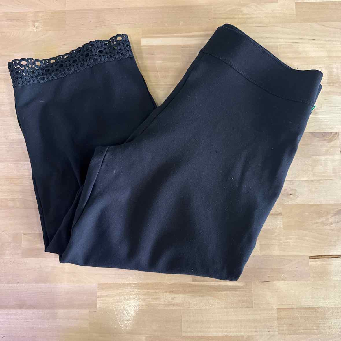 Investments Size L Black Preloved Pants