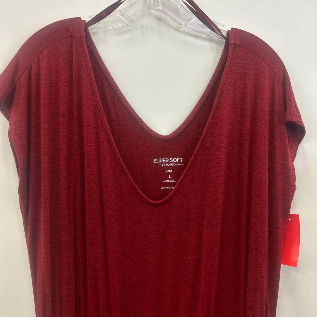 Torrid Size 1 Red Preloved Dress