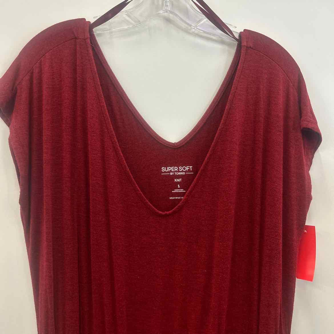 Torrid Size 1 Red Preloved Dress