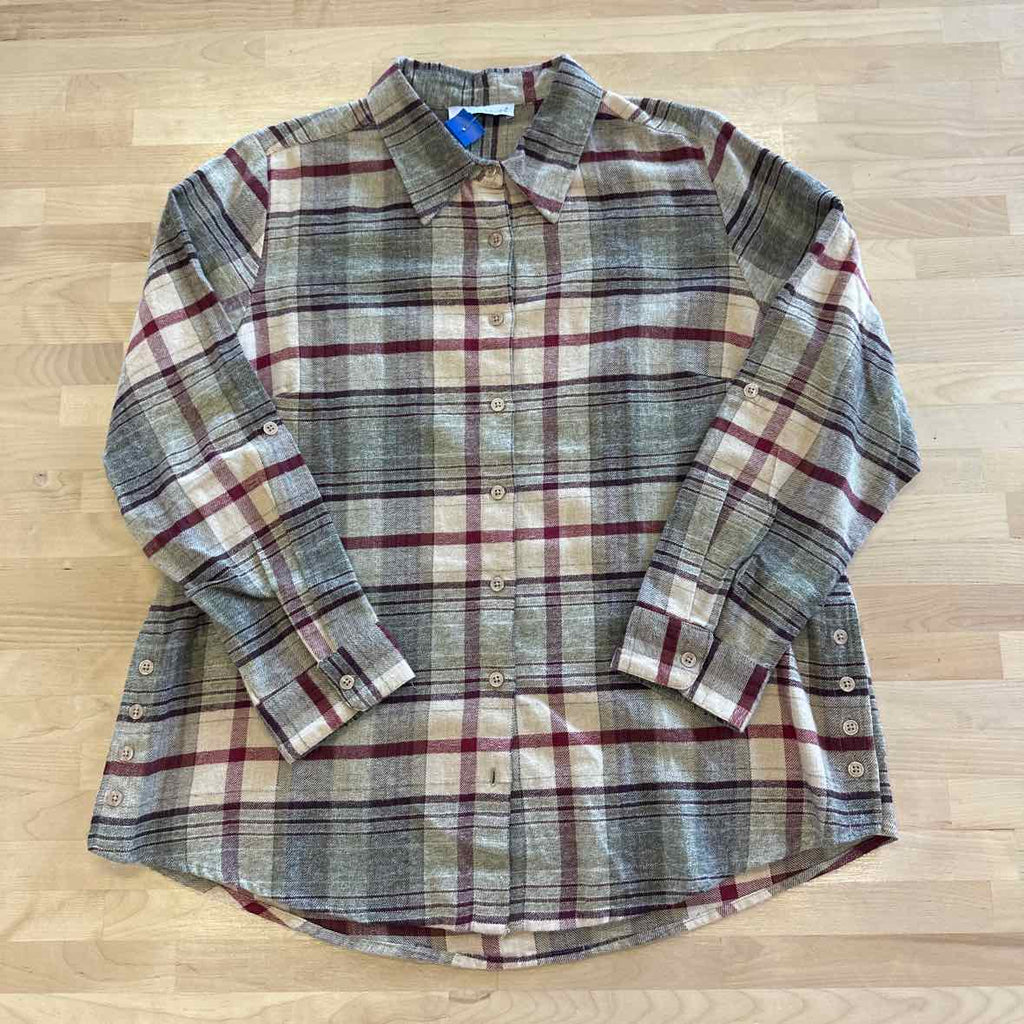 KerenHart Size L Tan flannel