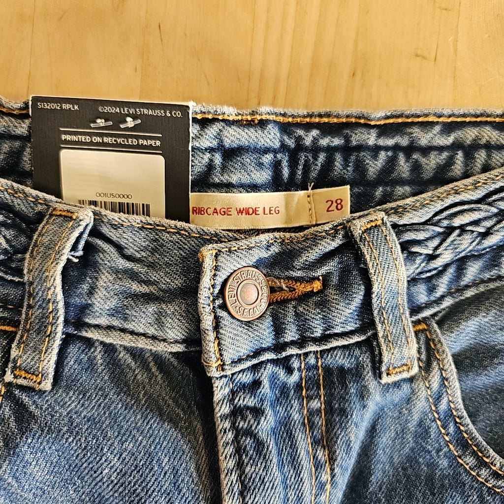 Levi's Ribcage Wide Leg Braided Women's Jeans