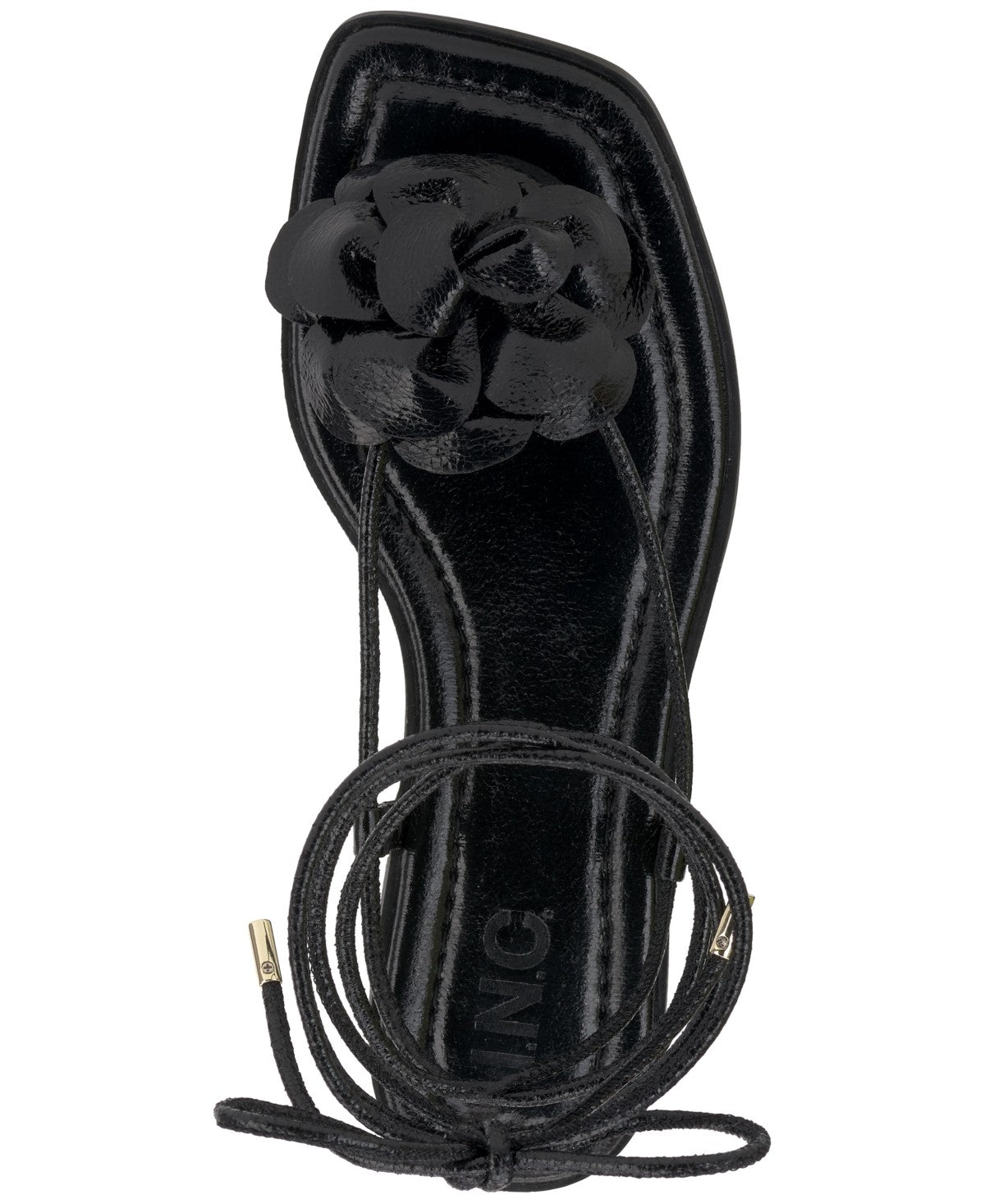 I.n.c. International Concepts Women's Gilma Flower Flat Sandals, Created for Mac