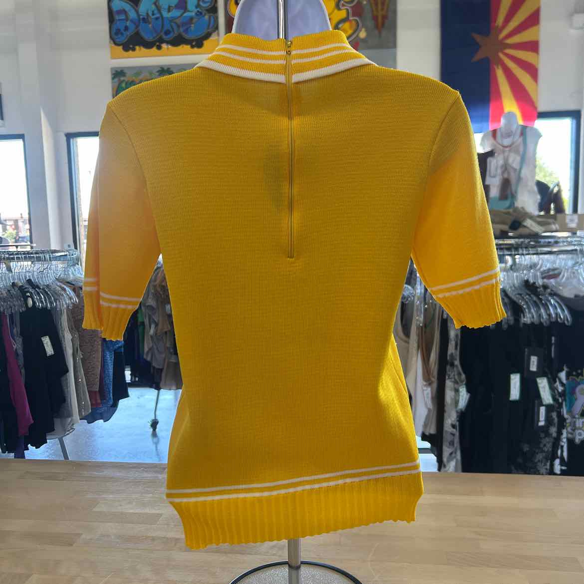 Vivian Wang Size 10P Yellow Preloved 2 pc Dress Set