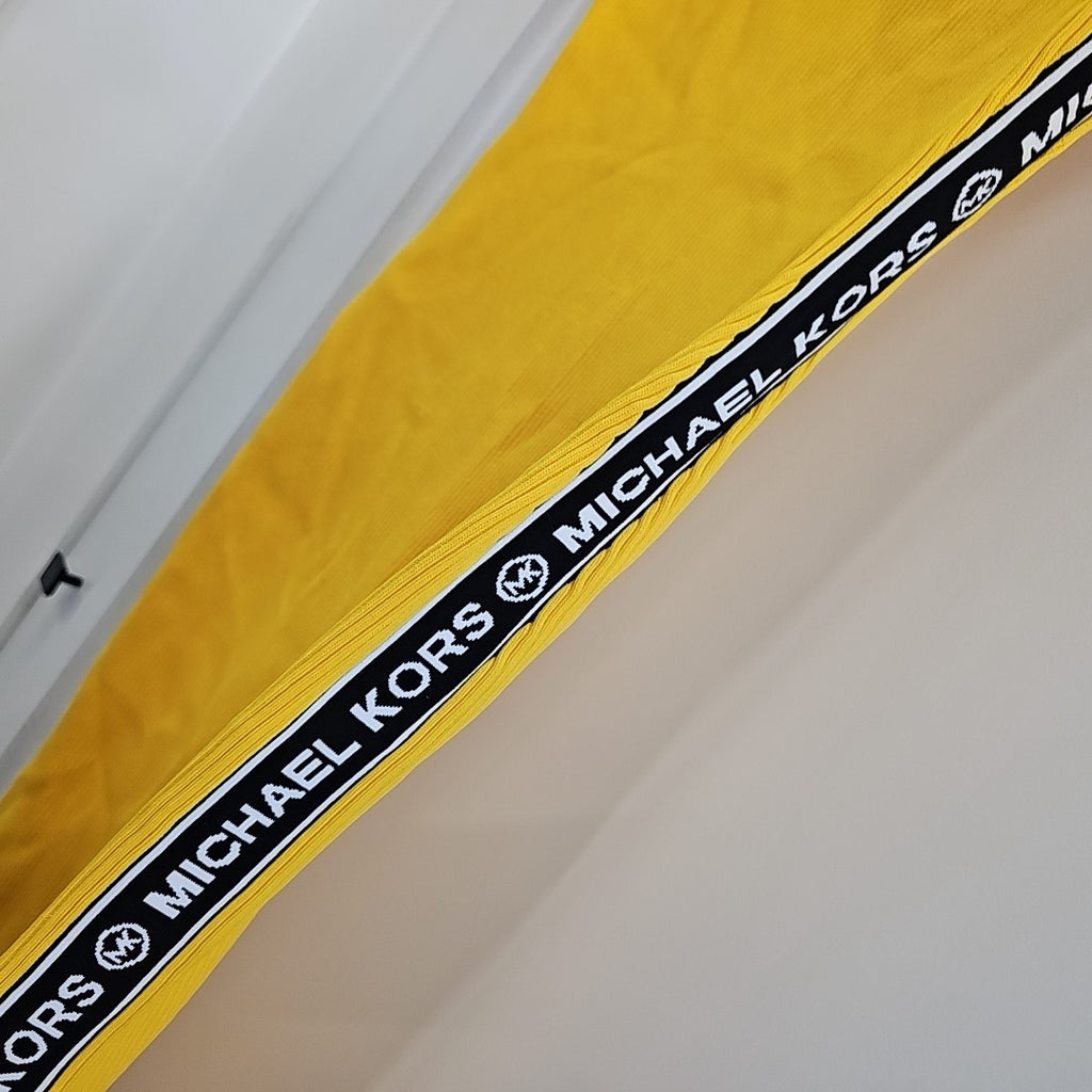 Michael Kors Size M Yellow Knit Dress