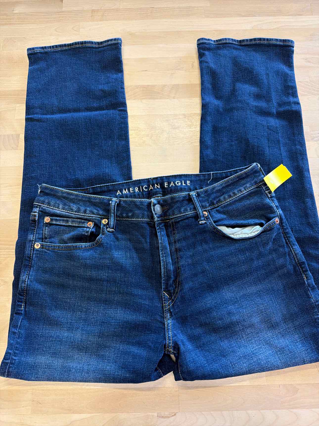 American Eagle Size 34x32 Blue MENS Jeans