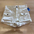 dollhouse Women Size 25 Cream Denim Preloved Shorts