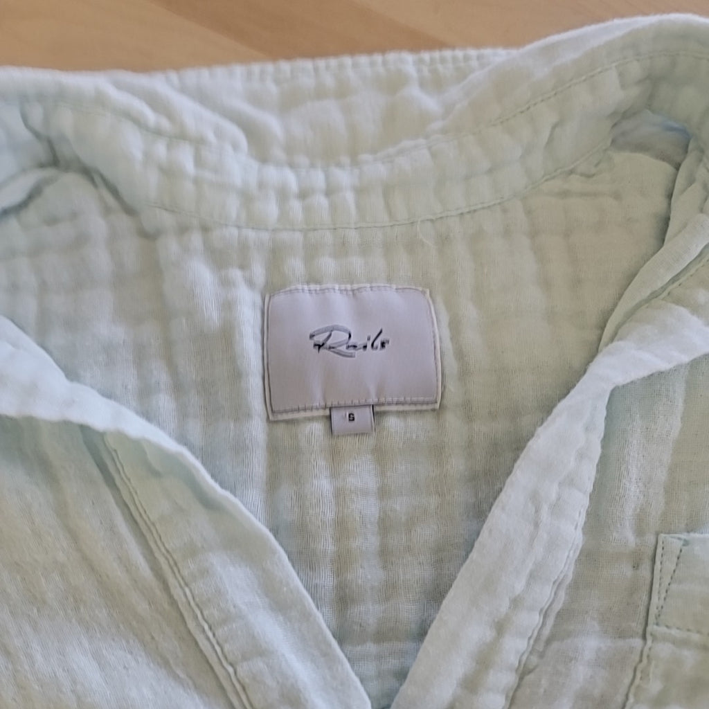 Rails Size S Blue Polo