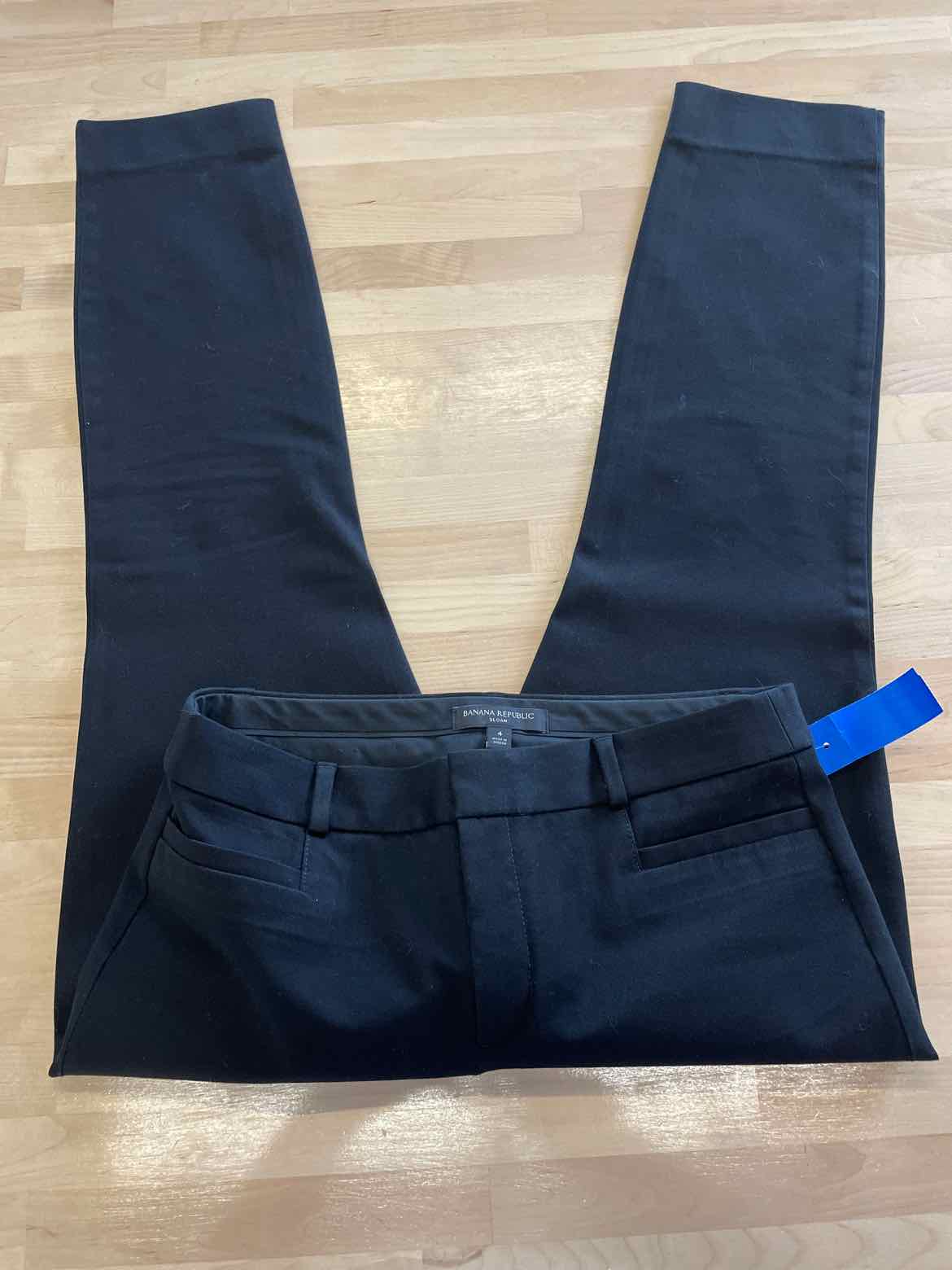 Banana Republic Size 4 Black Pants