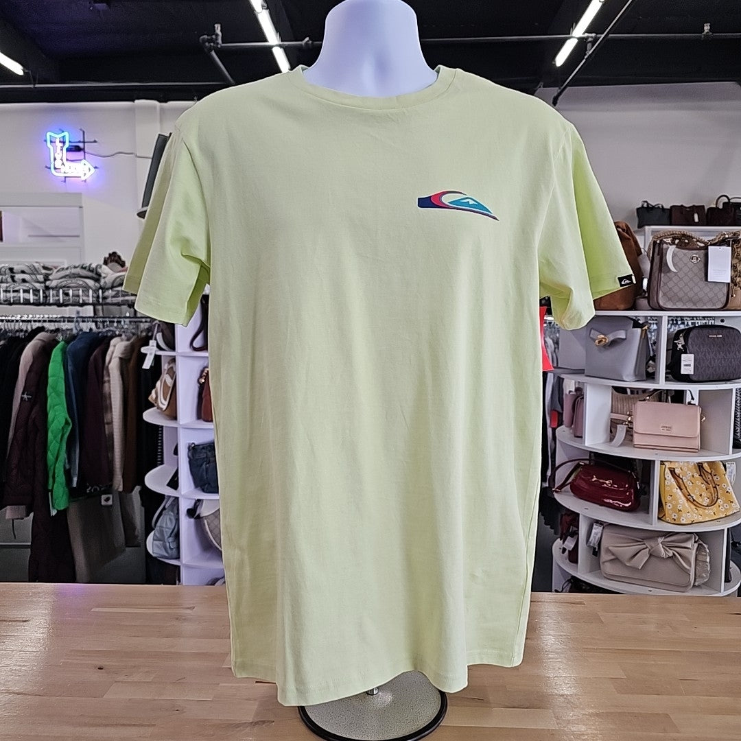 Quicksilver Size M Green New MENS T-shirt