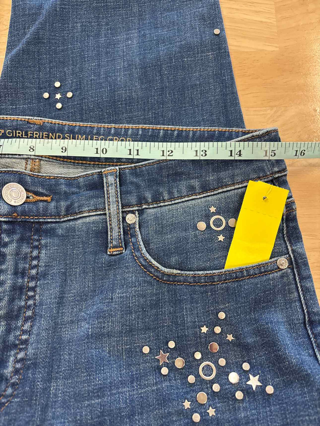 Chico's Size 1 Blue Denim Stretch Jeans