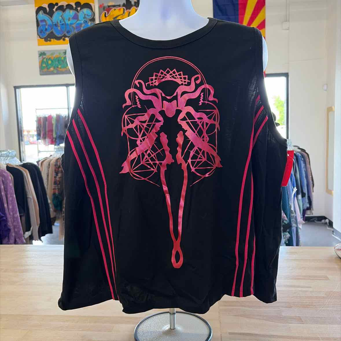 Marvel Size 3XL Black Preloved MENS Tank Top