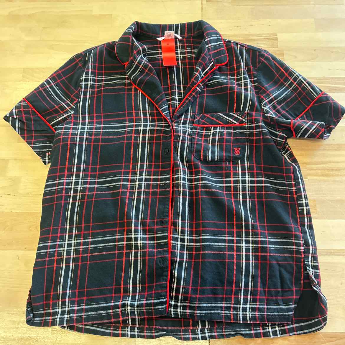 Victoria Secret Size S Black Used Pajamas