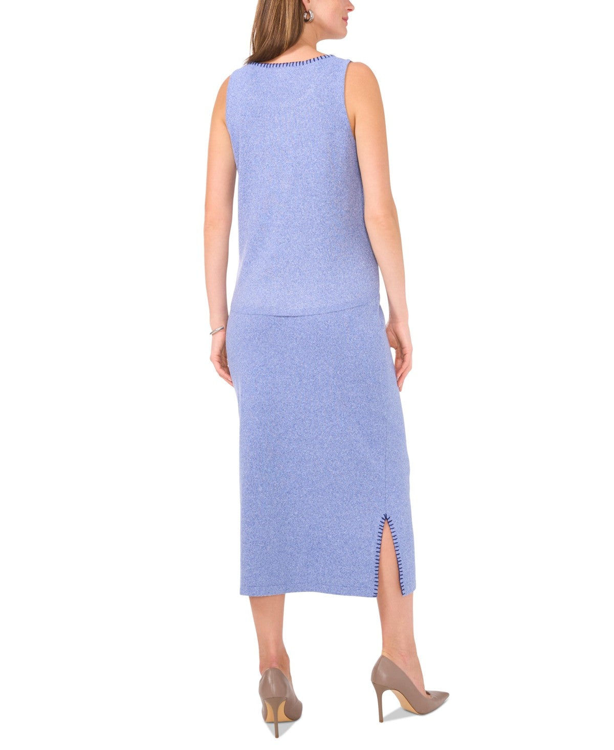 Vince Camuto Size XL Blue New Sleeveless
