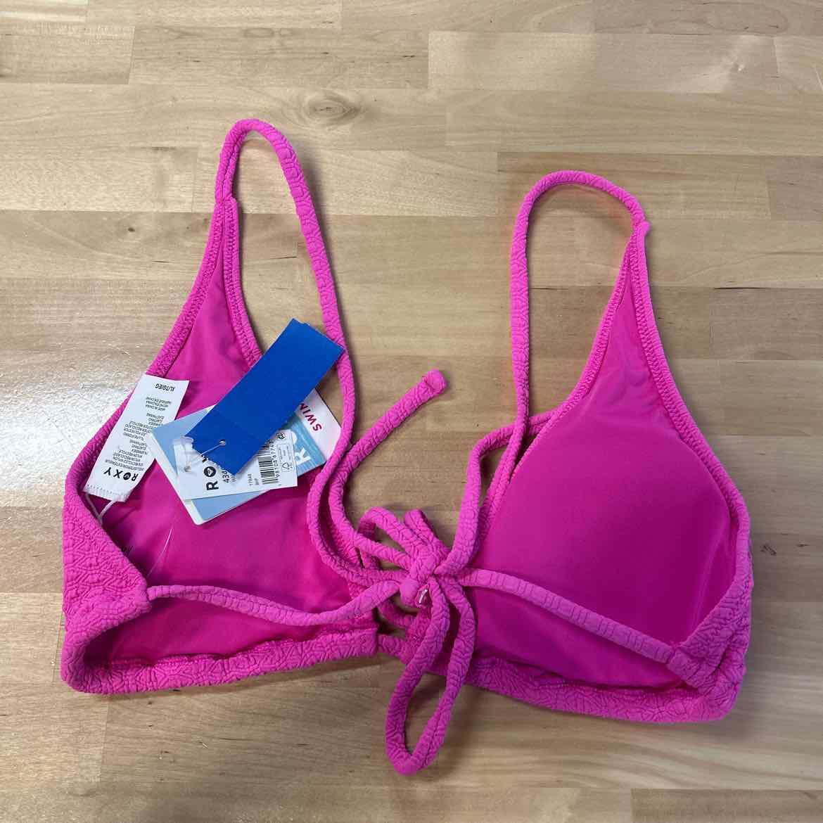 Roxy Size XL Haliewa Built-up Triangle Bikini Top