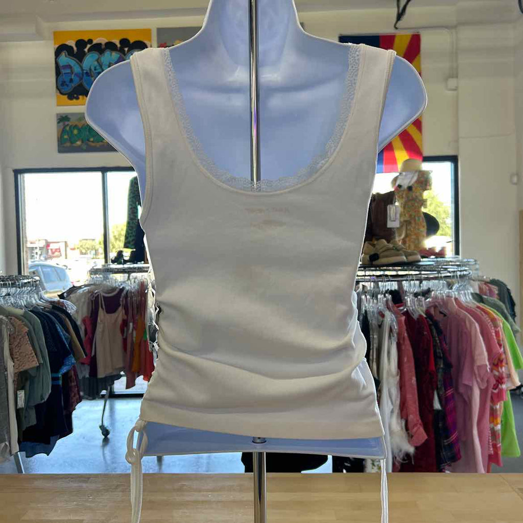Planet Heart Size M White New Tank