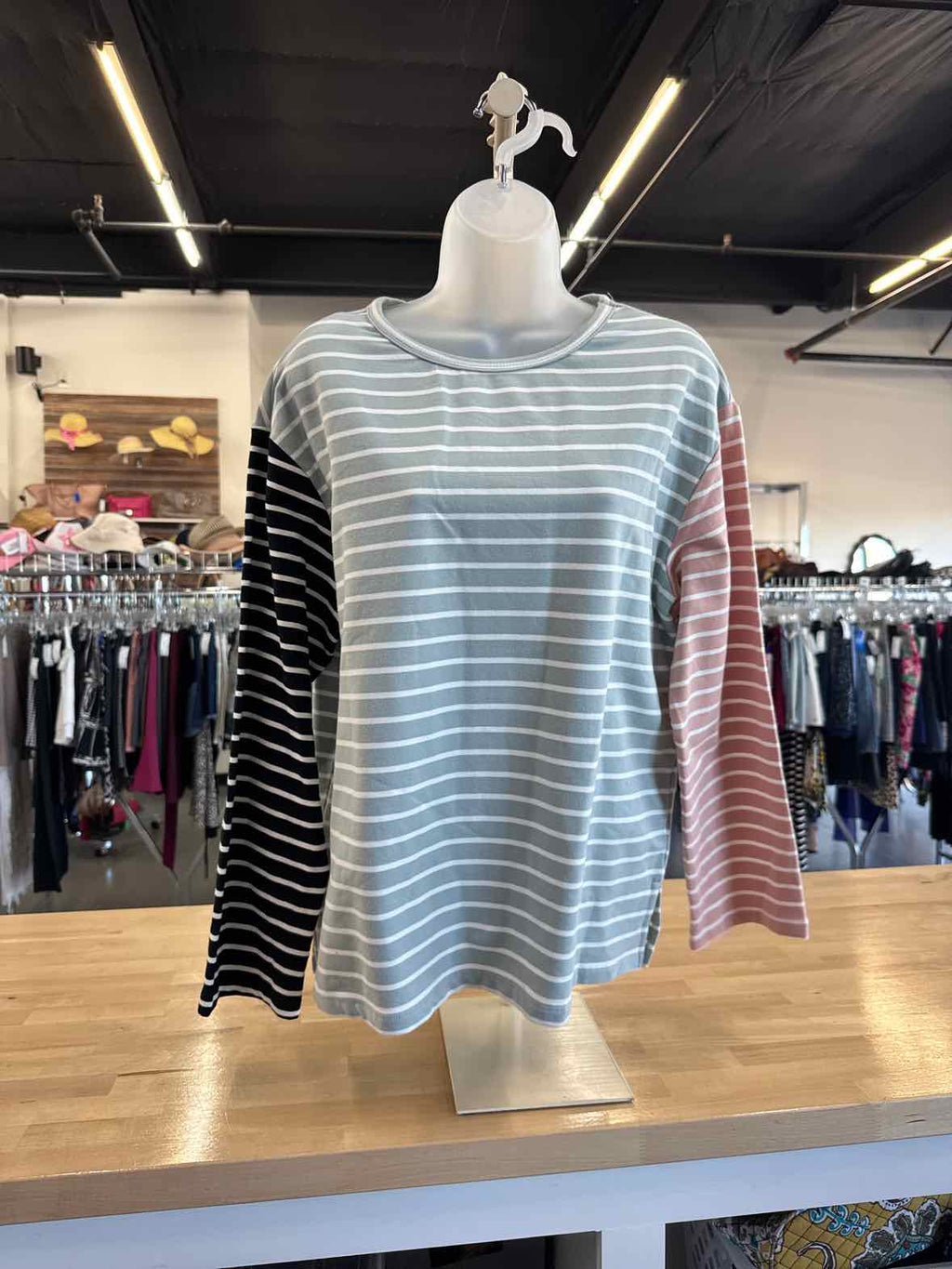 English Factory Size S Multi Pastel Longsleeve