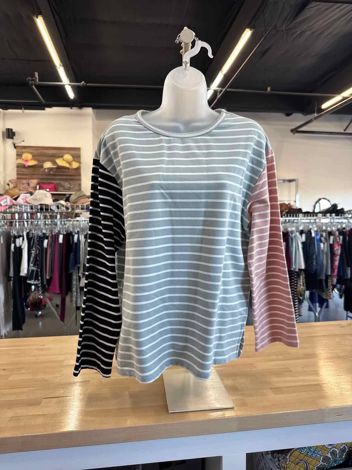English Factory Size S Multi Pastel New Longsleeve