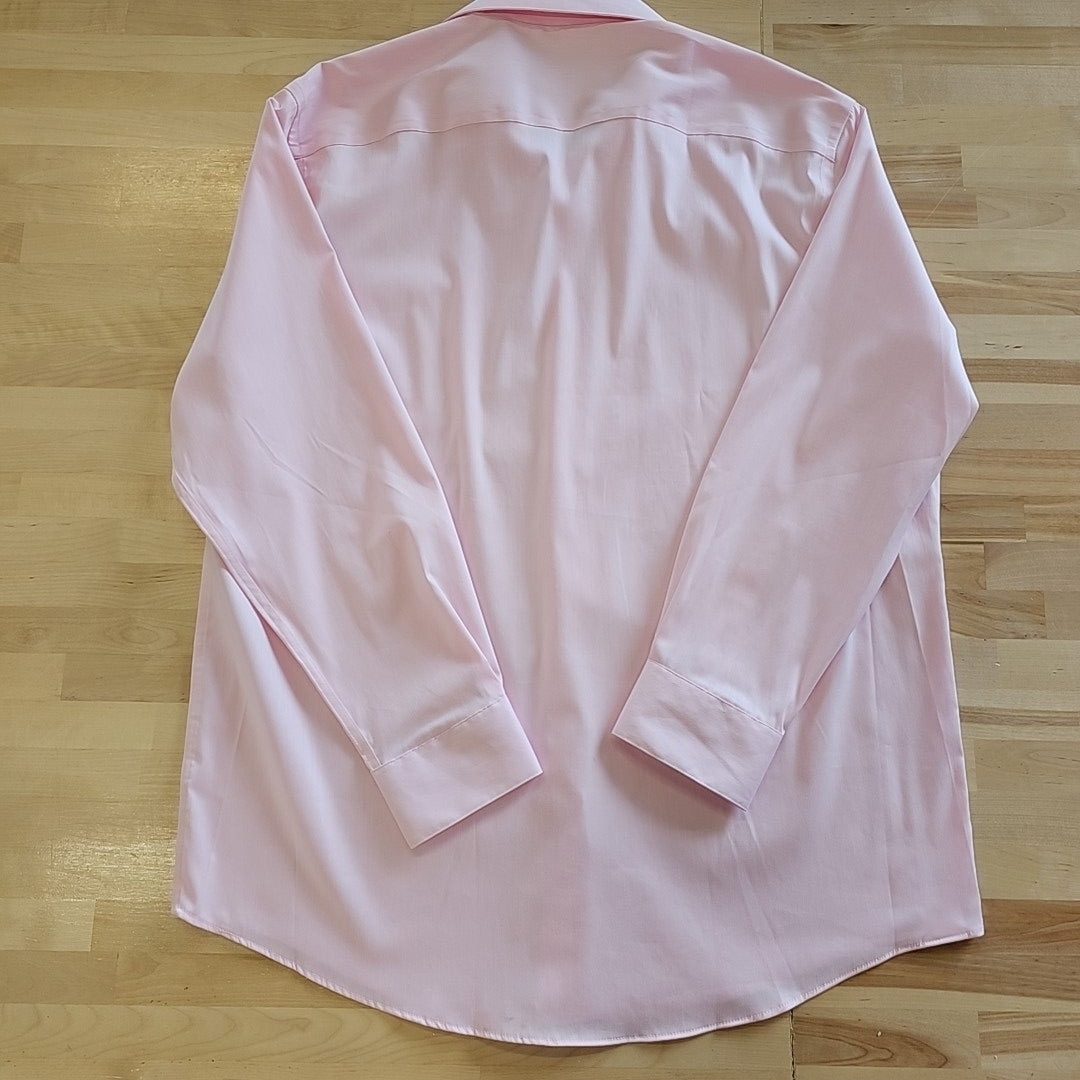 Van Huesen Size XL Pink MENS Button Down Shirt