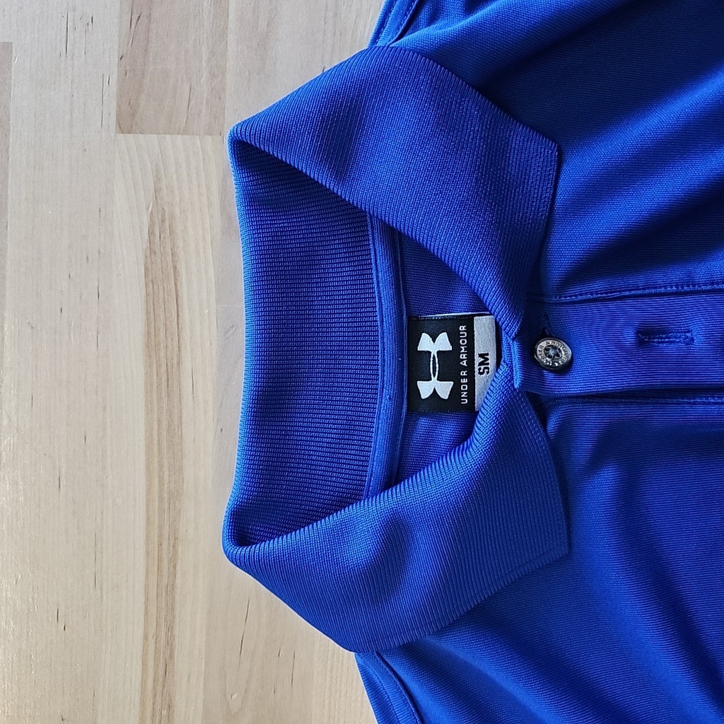 Under Armour Men's Size M Blue MENS Polo