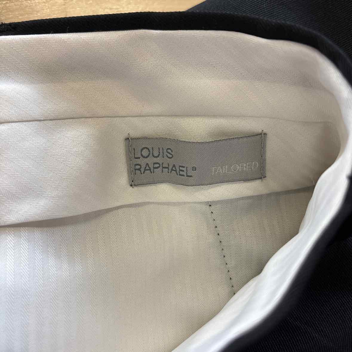 Louis Raphael Size 33x30 Black MENS Pants