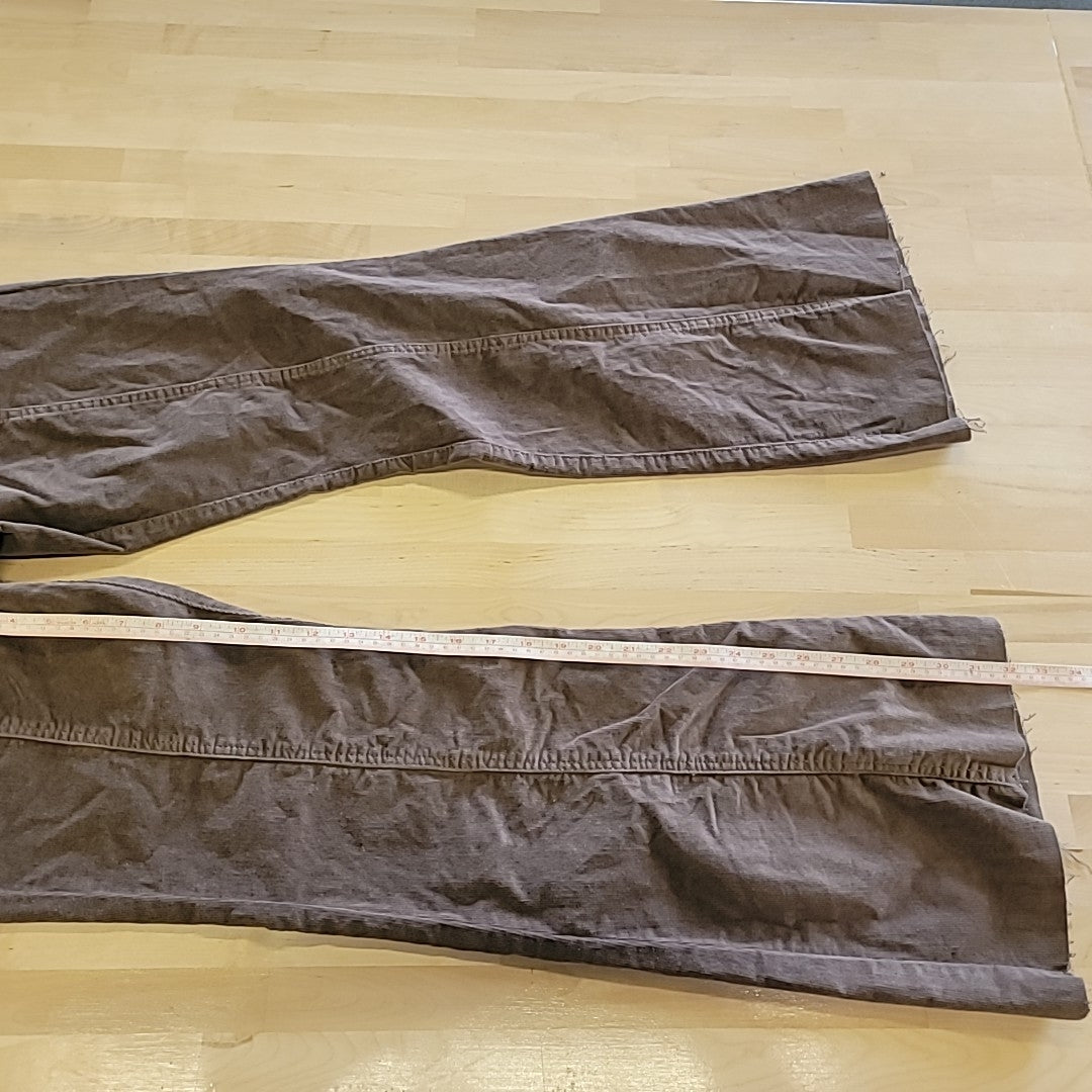 Vanilla Star Size 13 Seam Front Flare Brown Corduroy Jeans NWT