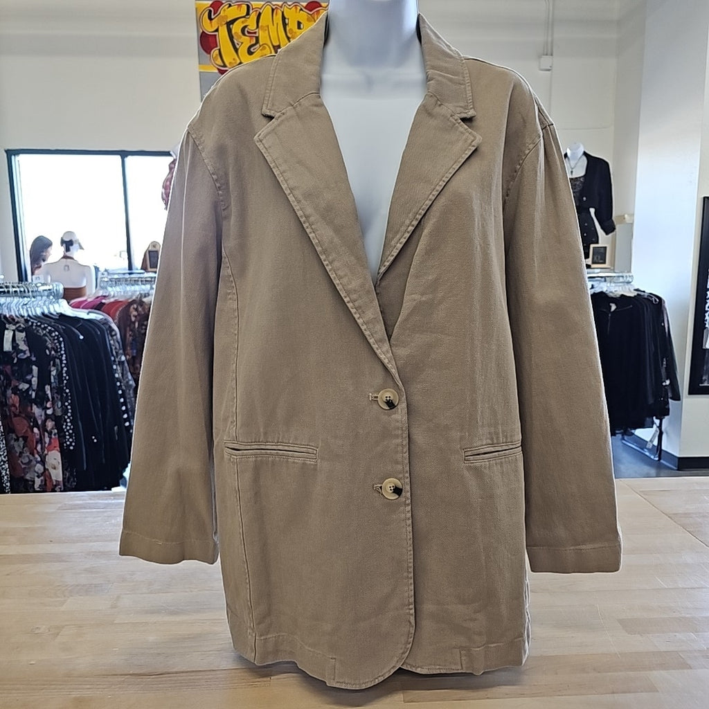 Calvin Klein Size XL Tan Jacket