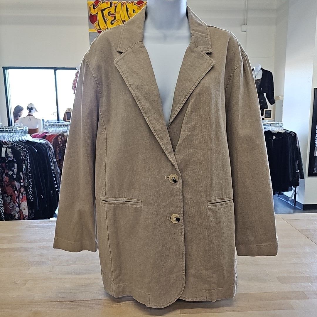 Calvin Klein Size XL Tan Jacket